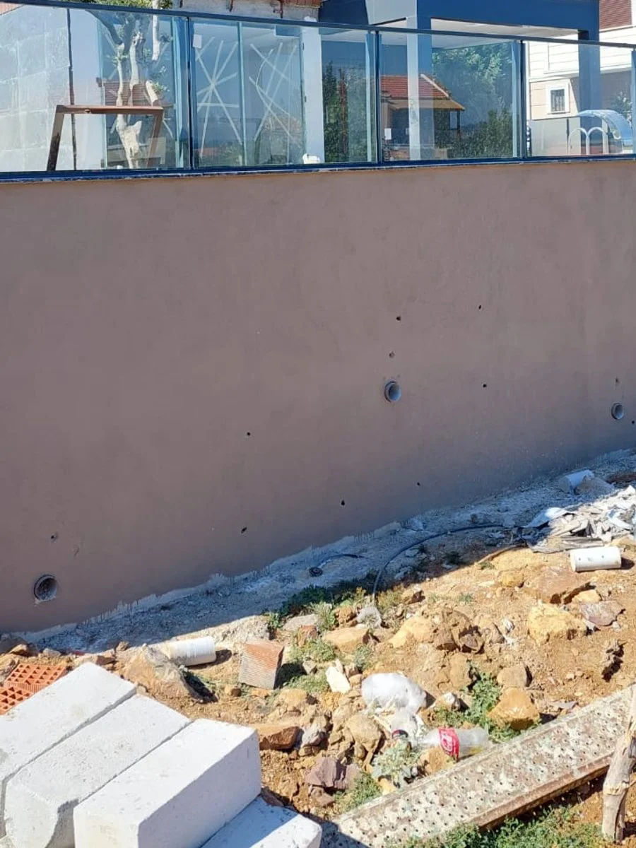 CNC lazer ve alüminyum balkon korkuluğu uygulaması — Edremit