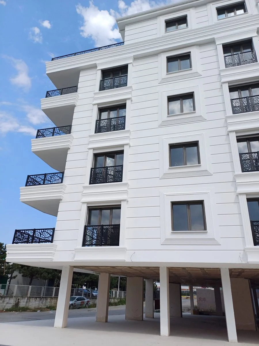 CNC lazer ve alüminyum balkon korkuluğu uygulaması — Edremit
