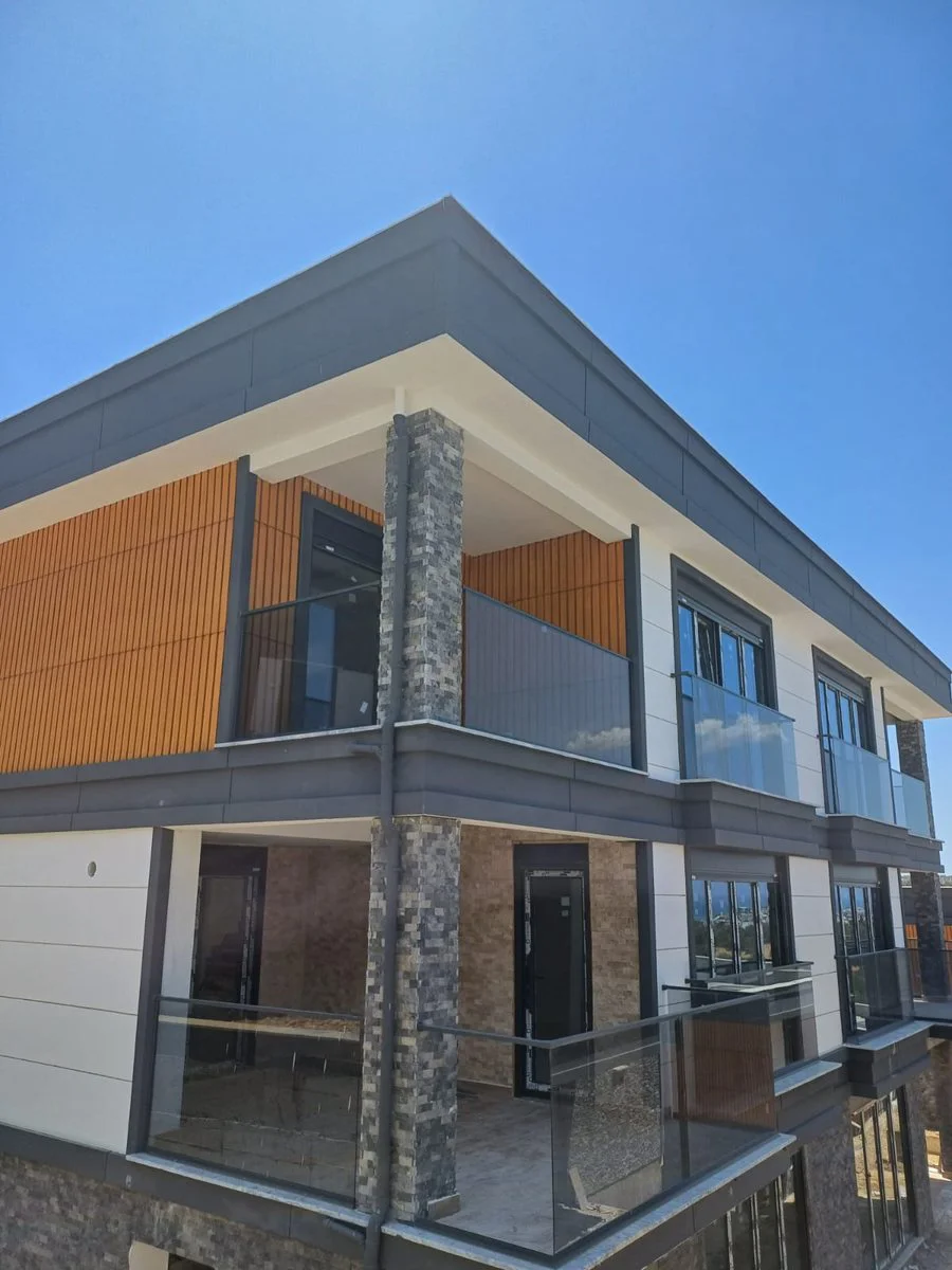 CNC lazer ve alüminyum balkon korkuluğu uygulaması — Edremit